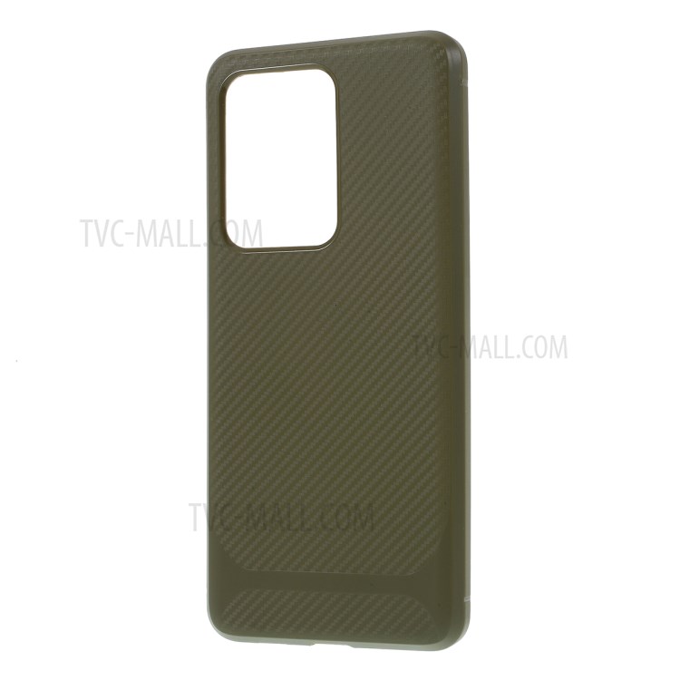 Anti-slip TPU Soft Mobile Phone Case for Samsung Galaxy S20 Ultra - Green-2