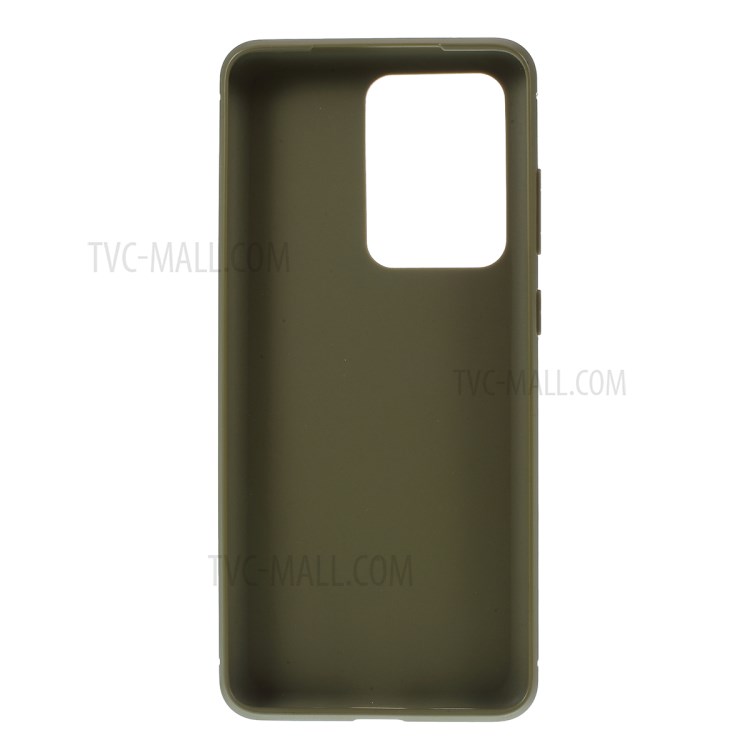 Anti-slip TPU Soft Mobile Phone Case for Samsung Galaxy S20 Ultra - Green-3
