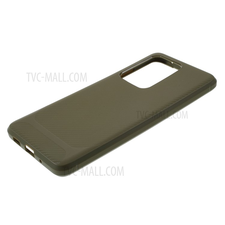 Anti-slip TPU Soft Mobile Phone Case for Samsung Galaxy S20 Ultra - Green-4