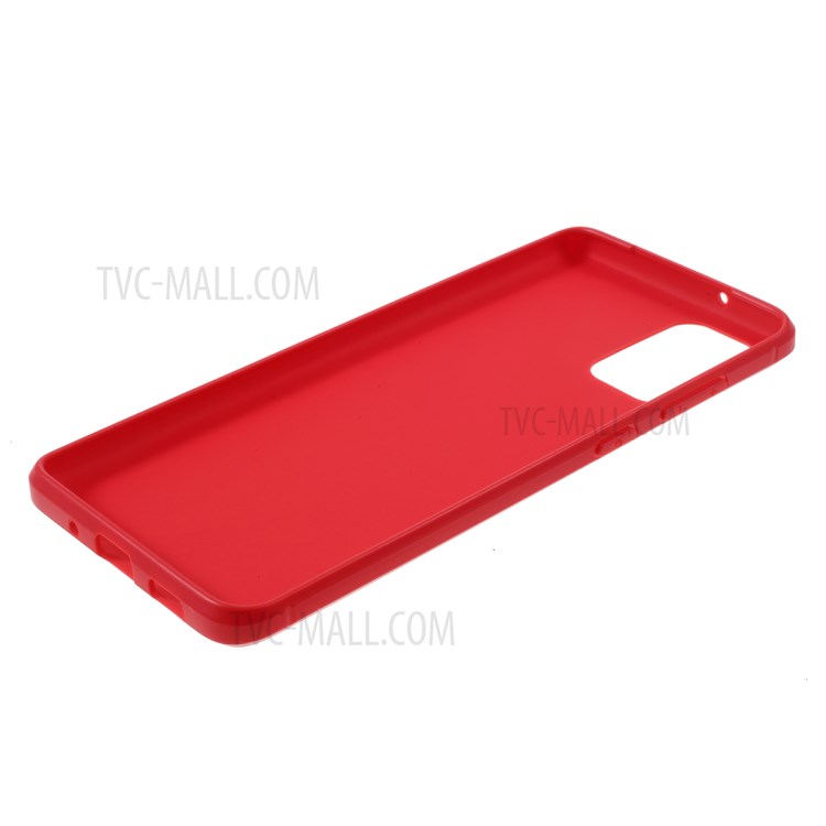 Anti-slip TPU Soft Cell Phone Case for Samsung Galaxy S20 Plus - Red-5