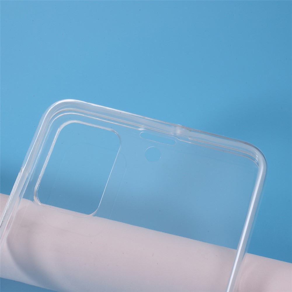 Detachable 2-in-1 Clear Hybrid Phone Case Cover for Samsung Galaxy A71-4