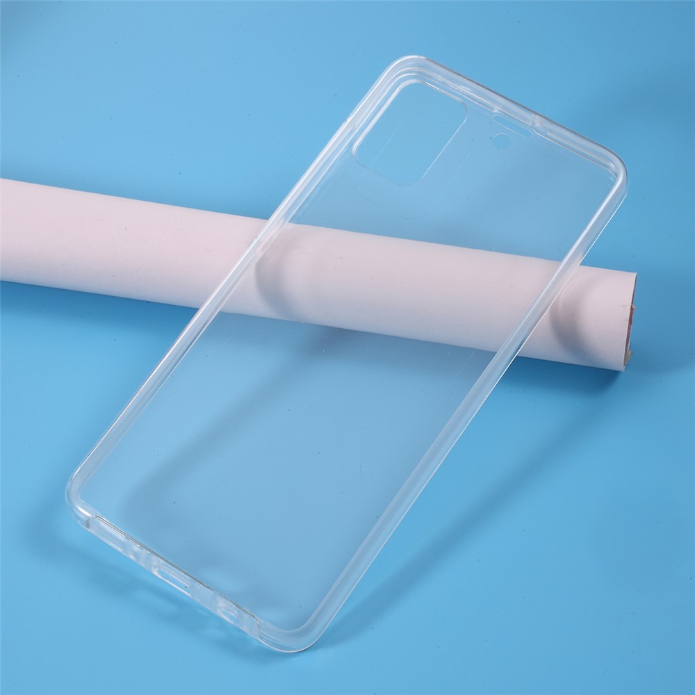 Detachable 2-in-1 Clear Hybrid Phone Case Cover for Samsung Galaxy A71