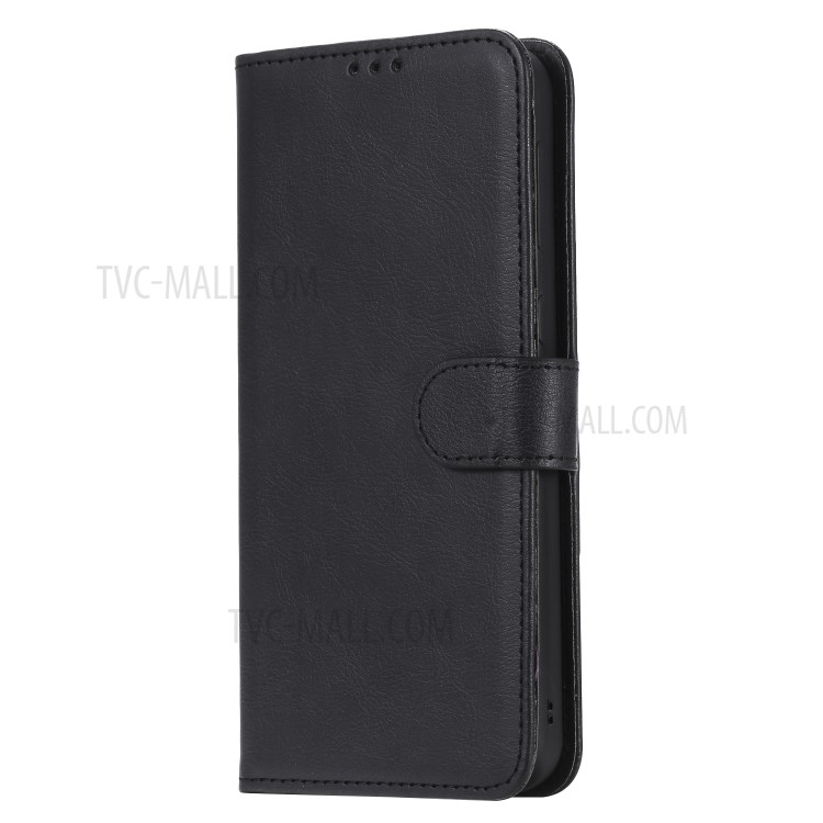 Detachable Leather Wallet Case + TPU Back 2 in 1 Phone Shell for Samsung Galaxy M30s/M21 - Black-2