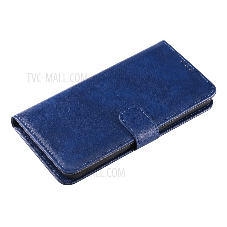 Magnetic Detachable 2-in-1 Wallet Stand Leather Shell for Samsung Galaxy A10s - Blue-7
