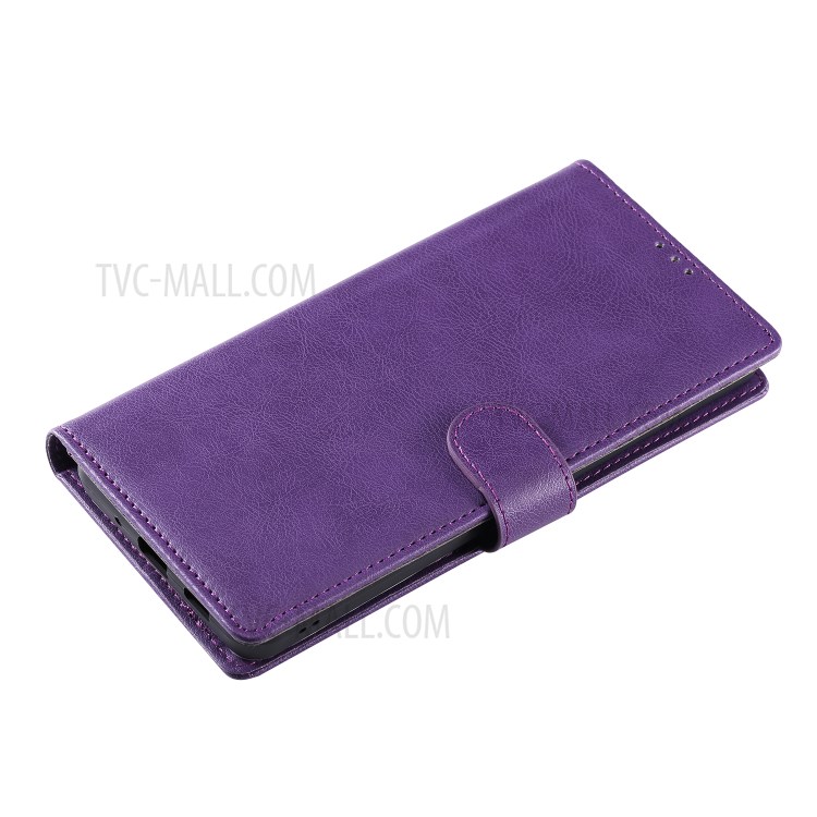 Detachable 2-in-1 Leather Wallet Case for Samsung Galaxy S20 Ultra - Purple-9