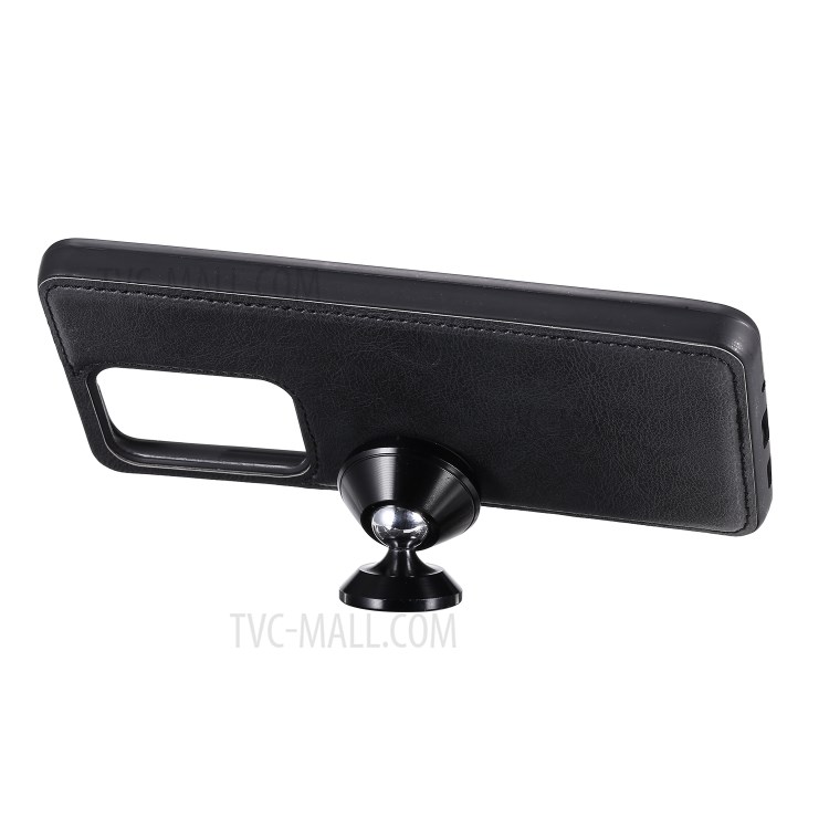 Detachable 2-in-1 Leather Wallet Case for Samsung Galaxy S20 Ultra - Black-6