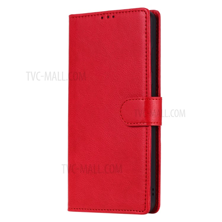 Detachable 2-in-1 Leather Wallet Case for Samsung Galaxy S20 Ultra - Red-2