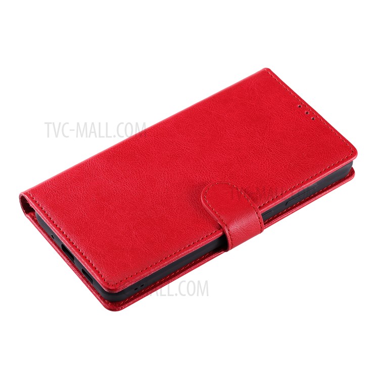 Detachable 2-in-1 Leather Wallet Case for Samsung Galaxy S20 Ultra - Red-8