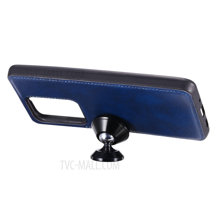 Detachable 2-in-1 Leather Wallet Case for Samsung Galaxy S20 Ultra - Blue-6
