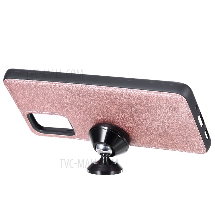 Detachable 2-in-1 Leather Wallet Stand Case for Samsung Galaxy S20 Plus - Rose Gold-7