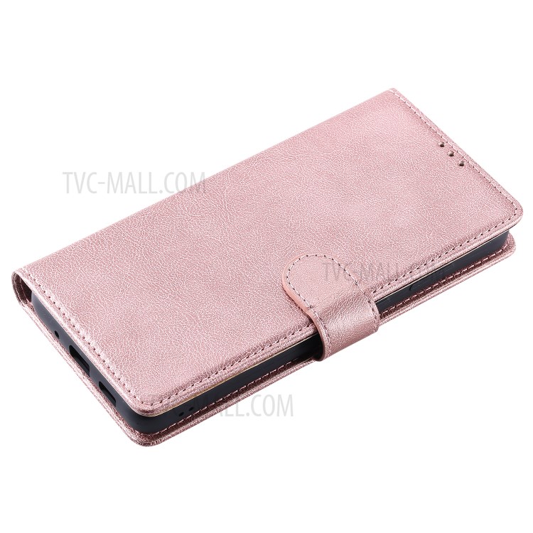 Detachable 2-in-1 Leather Wallet Stand Case for Samsung Galaxy S20 Plus - Rose Gold-8