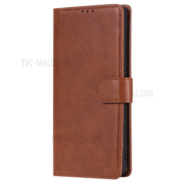 Detachable 2-in-1 Leather Wallet Stand Case for Samsung Galaxy S20 Plus - Brown-2