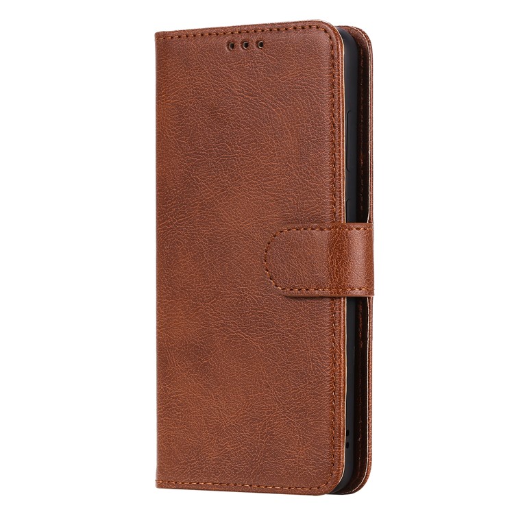 Detachable 2-in-1 PU Leather Wallet Case for Samsung Galaxy S20 - Brown-2