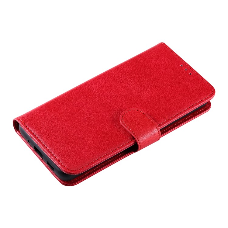 Detachable 2-in-1 PU Leather Wallet Case for Samsung Galaxy S20 - Red-8