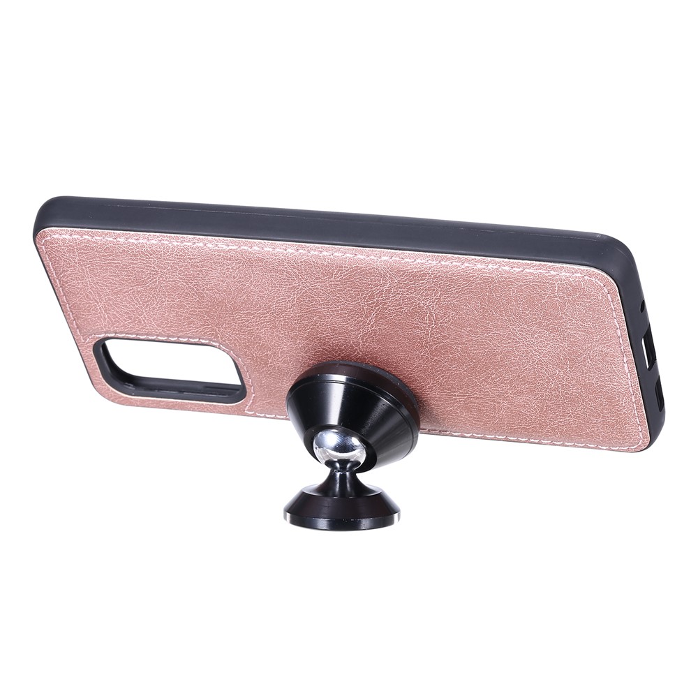 Detachable 2-in-1 PU Leather Wallet Case for Samsung Galaxy S20 - Rose Gold-8