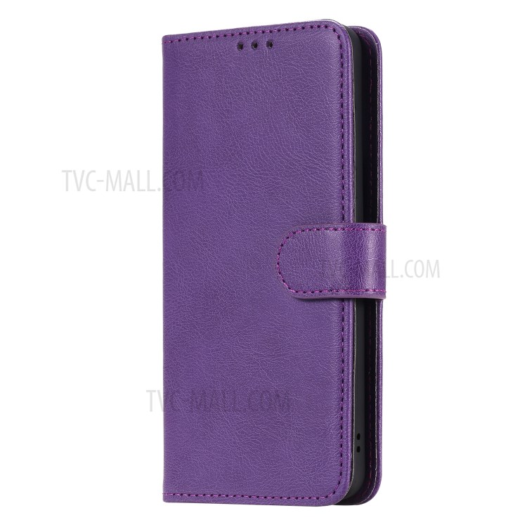 Detachable 2-in-1 PU Leather Wallet Case for Samsung Galaxy S20 - Purple-2