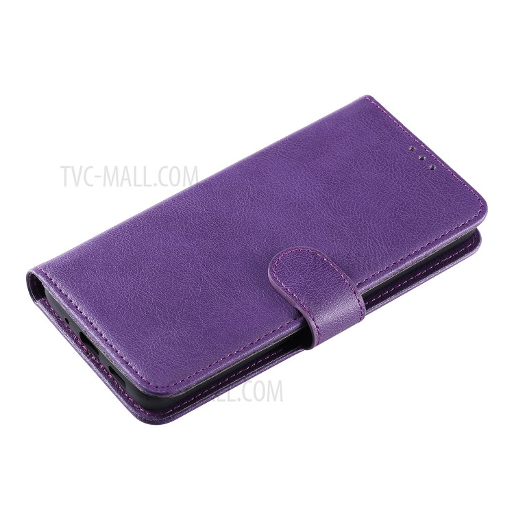 Detachable 2-in-1 PU Leather Wallet Case for Samsung Galaxy S20 - Purple-7