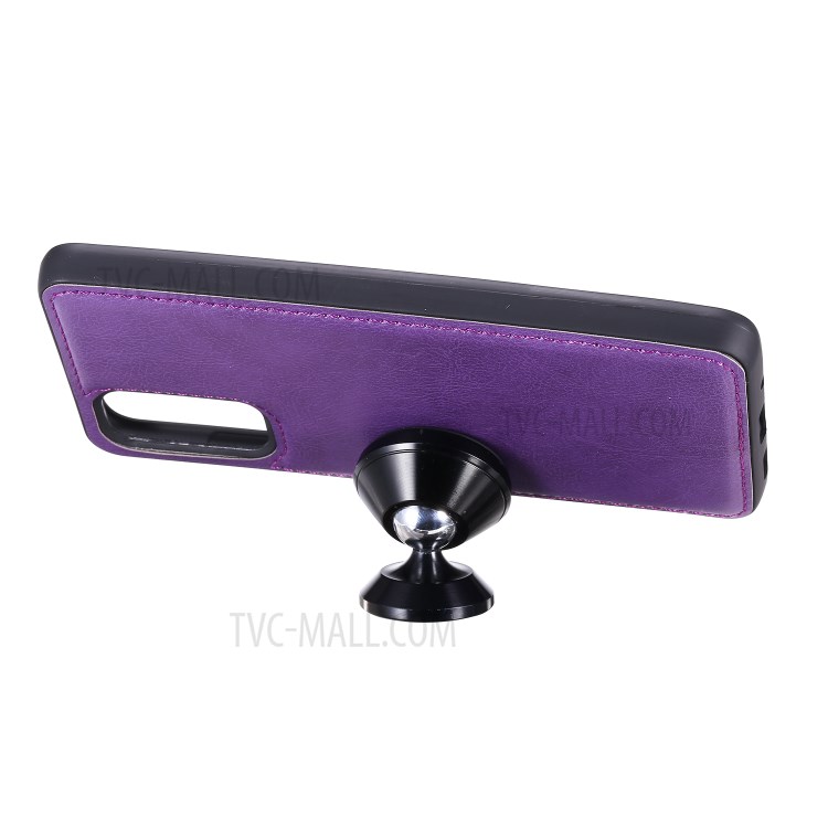 Detachable 2-in-1 PU Leather Wallet Case for Samsung Galaxy S20 - Purple-8