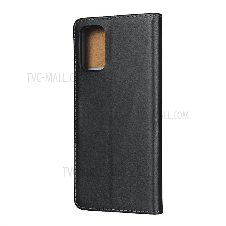 Genuine Leather Wallet Stand Phone Case Cover for Samsung Galaxy S20 Plus-3