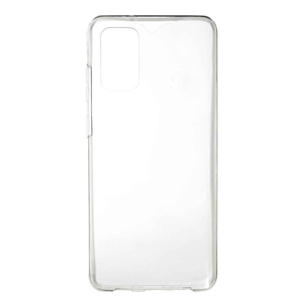 Full Coverage Clear Acrylic+PET +TPU Case for Samsung Galaxy S20 Plus-4