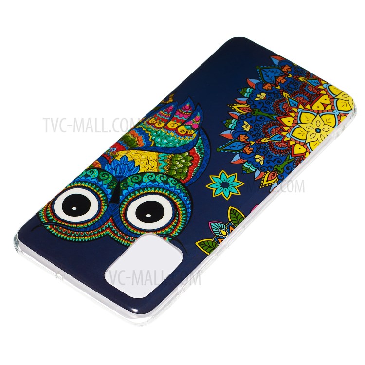 Noctilucent IMD TPU Case for Samsung Galaxy A71 - Owl Pattern-4