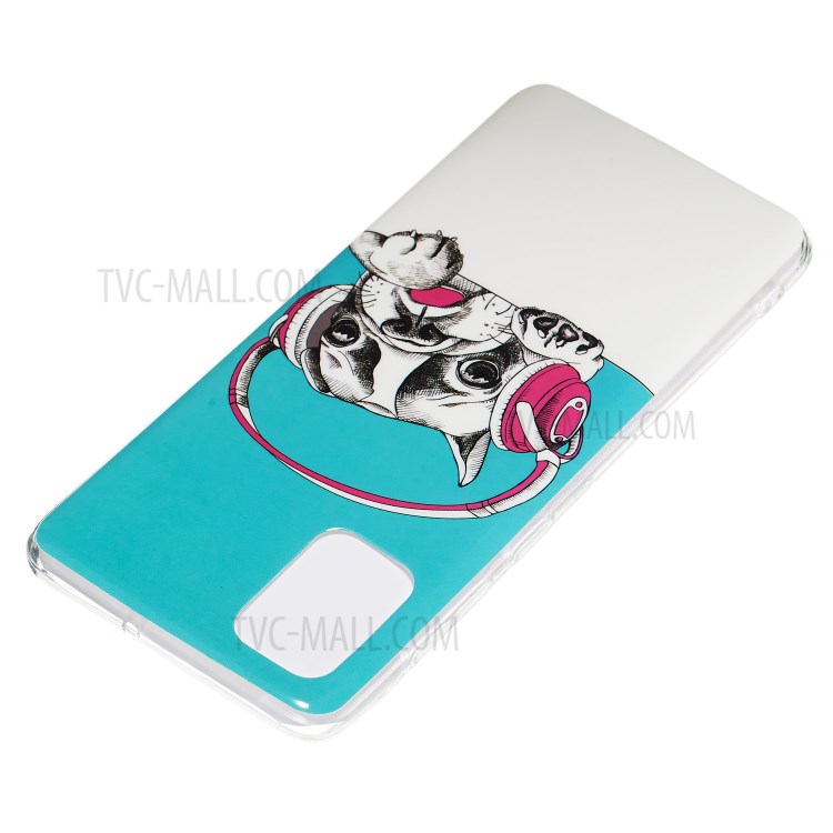 Noctilucent IMD TPU Case for Samsung Galaxy A71 - Dog-4