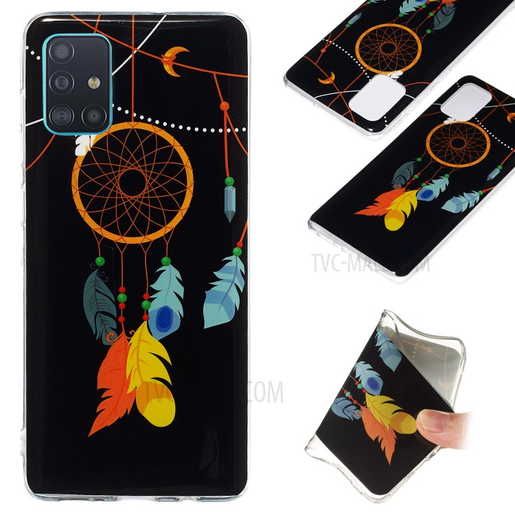 Noctilucent IMD TPU Case for Samsung Galaxy A71 - Dream Catcher-1