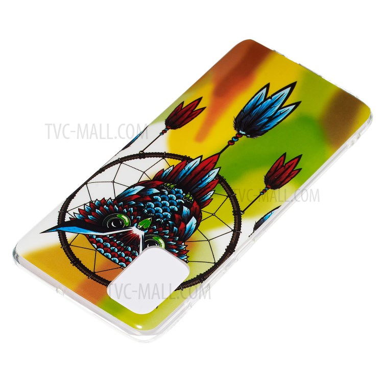 Noctilucent IMD TPU Case for Samsung Galaxy A71 - Owl Dream Catcher-4