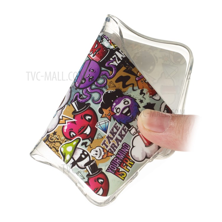 Noctilucent IMD TPU Case for Samsung Galaxy A71 - Cartoon Pattern-5