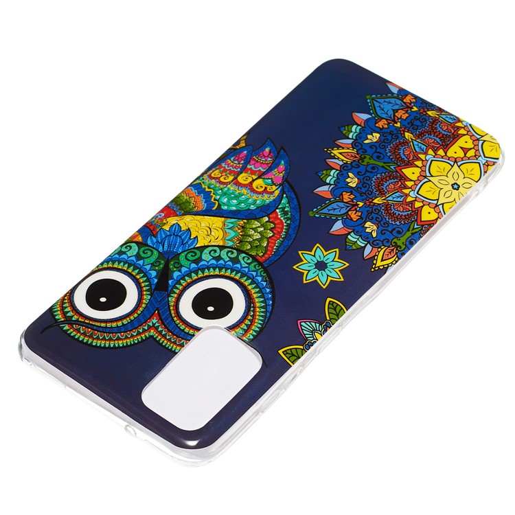 Noctilucent IMD TPU Back Case for Samsung Galaxy S20 Plus - Owl Pattern-4