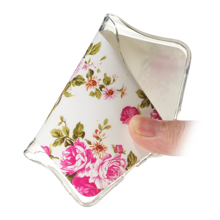 Noctilucent IMD TPU Phone Case for Samsung Galaxy S20 - Vivid Flowers-5