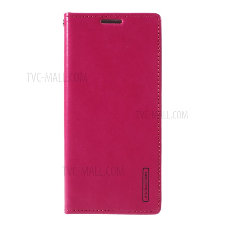 MERCURY GOOSPERY Blue Moon Stand Leather Mobile Phone Cover for Samsung Galaxy S20 Plus - Rose-1
