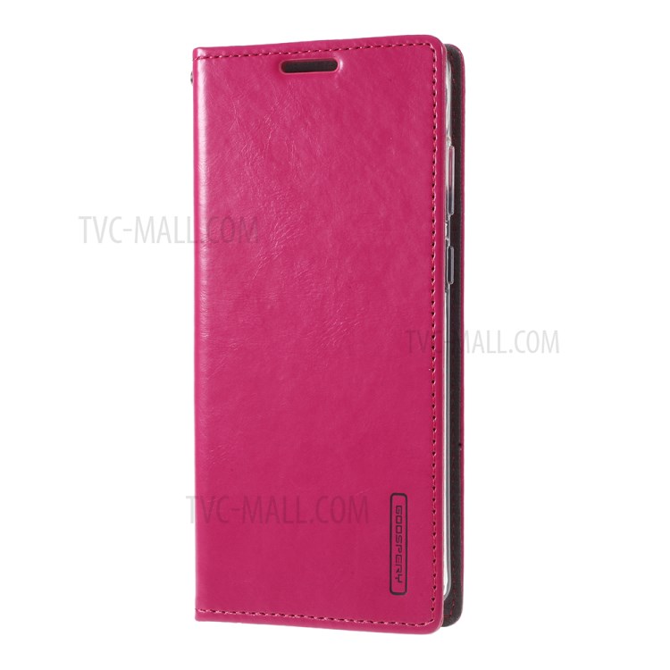 MERCURY GOOSPERY Blue Moon Stand Leather Mobile Phone Cover for Samsung Galaxy S20 Plus - Rose-2