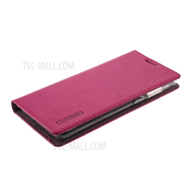 MERCURY GOOSPERY Blue Moon Stand Leather Mobile Phone Cover for Samsung Galaxy S20 Plus - Rose-4