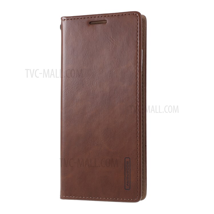 MERCURY GOOSPERY Blue Moon Stand Leather Mobile Phone Cover for Samsung Galaxy S20 Plus - Brown-2