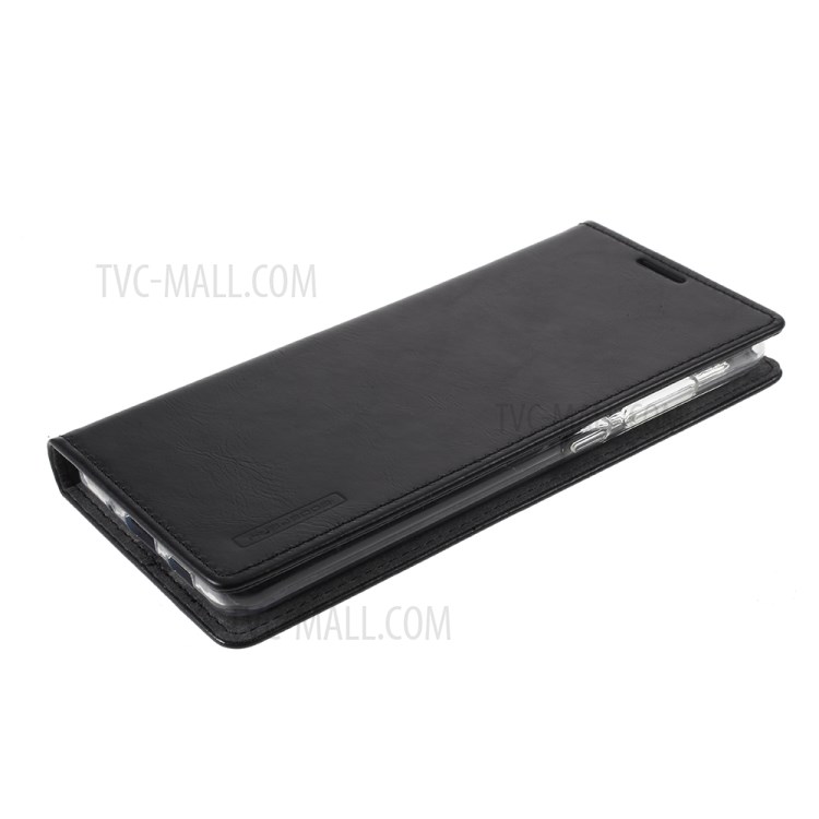 Capa de Couro de Lua Azul de Mercury Goospery Para Samsung Galaxy S20 Ultra - Preto