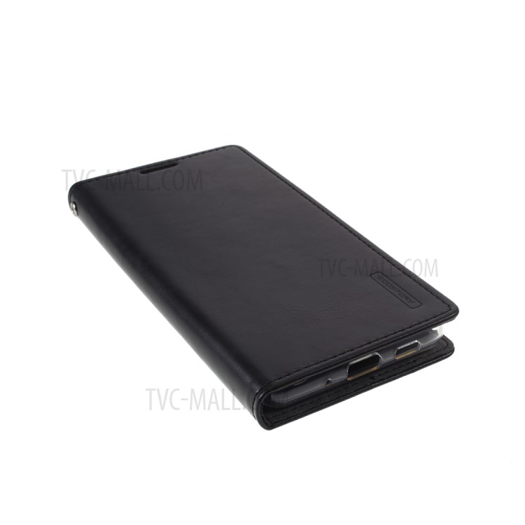 Capa de Couro de Lua Azul de Mercury Goospery Para Samsung Galaxy S20 Ultra - Preto