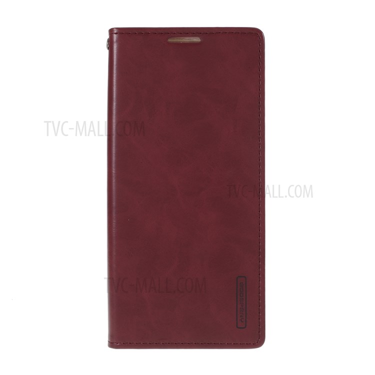 MERCURY GOOSPERY Blue Moon Leather Cover for Samsung Galaxy S20 Ultra - Wine Red-1