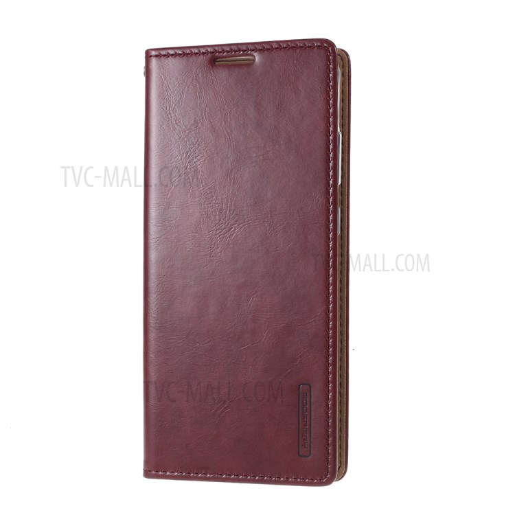 MERCURY GOOSPERY Blue Moon Leather Cover for Samsung Galaxy S20 Ultra - Wine Red-2