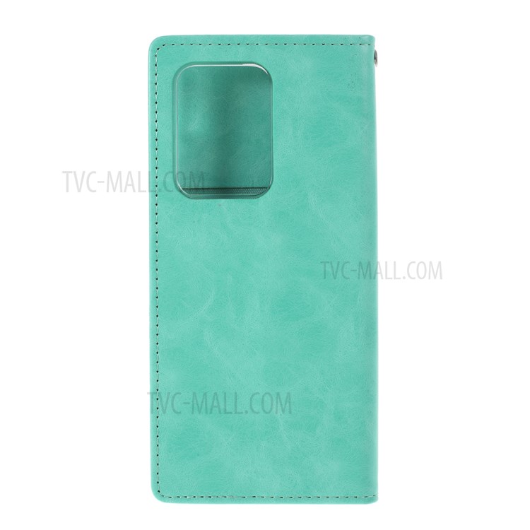 MERCURY GOOSPERY Blue Moon Leather Cover for Samsung Galaxy S20 Ultra - Baby Blue-3