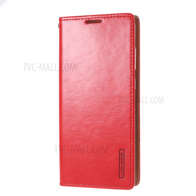 MERCURY GOOSPERY Blue Moon Leather Cover for Samsung Galaxy S20 Ultra - Red-2