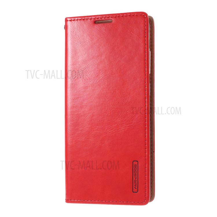 MERCURY GOOSPERY Blue Moon Leather Cover for Samsung Galaxy S20 Ultra - Red-3