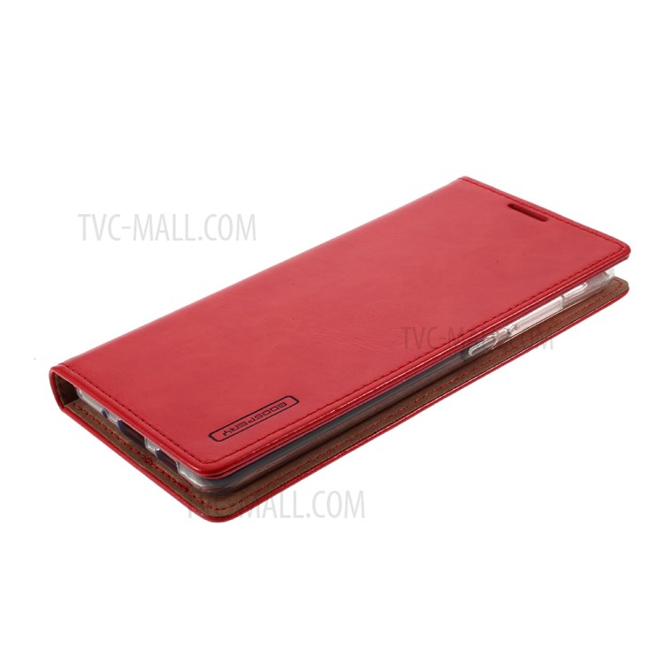 MERCURY GOOSPERY Blue Moon Leather Cover for Samsung Galaxy S20 Ultra - Red-5