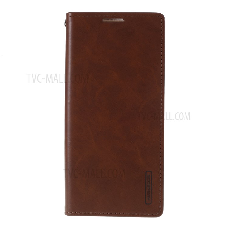 MERCURY GOOSPERY Blue Moon Leather Cover for Samsung Galaxy S20 Ultra - Brown-1