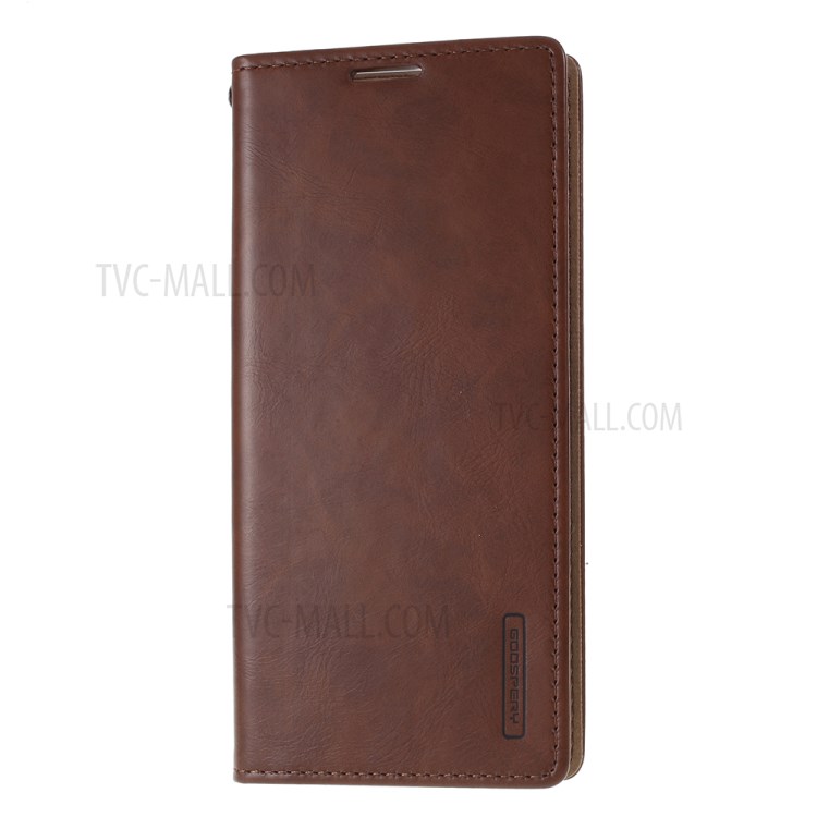 MERCURY GOOSPERY Blue Moon Leather Cover for Samsung Galaxy S20 Ultra - Brown-2