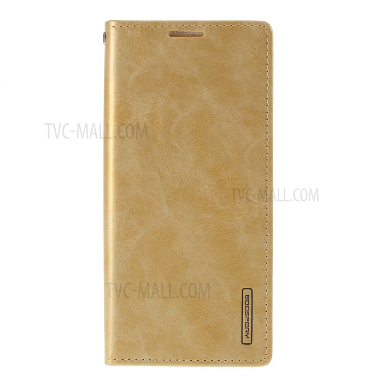 MERCURY GOOSPERY Blue Moon Leather Cover for Samsung Galaxy S20 Ultra - Gold-1