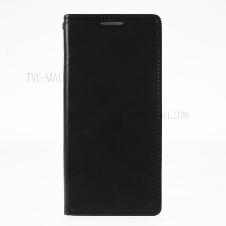 MERCURY GOOSPERY Blue Moon Stand Leather Material Mobile Phone Cover for Samsung Galaxy S20 - Black-10