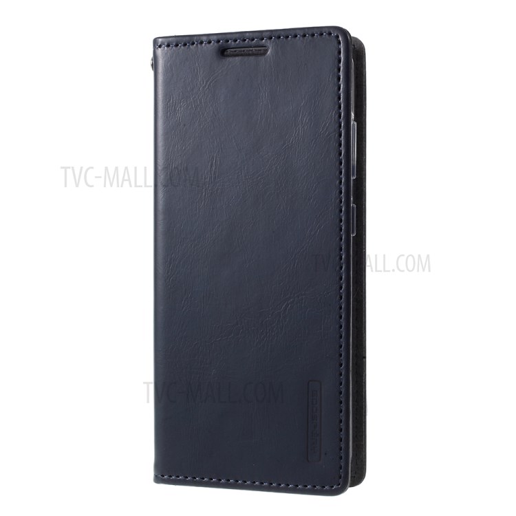 MERCURY GOOSPERY Blue Moon Stand Leather Material Mobile Phone Cover for Samsung Galaxy S20 - Dark Blue-2