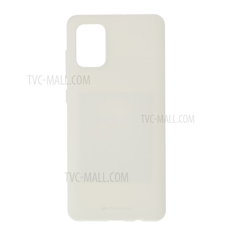 MERCURY GOOSPERY Soft Feeling Series Matte TPU Back Phone Case for Samsung Galaxy A71 - White-1