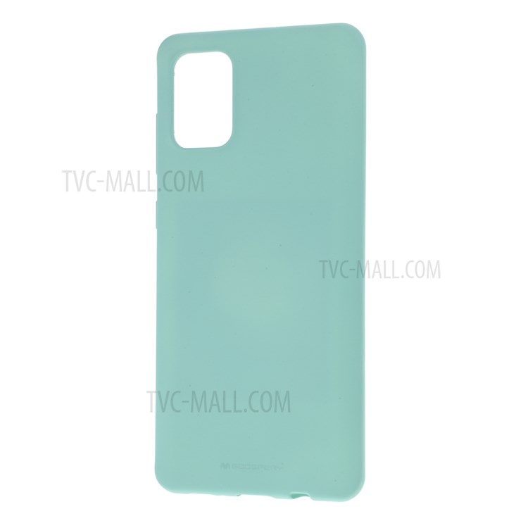 MERCURY GOOSPERY Soft Feeling Series Matte TPU Back Phone Case for Samsung Galaxy A71 - Baby Blue-2